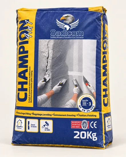 Sac Sadicom Champion 4 in 1, mastic intérieur multifonction, 20 kg
